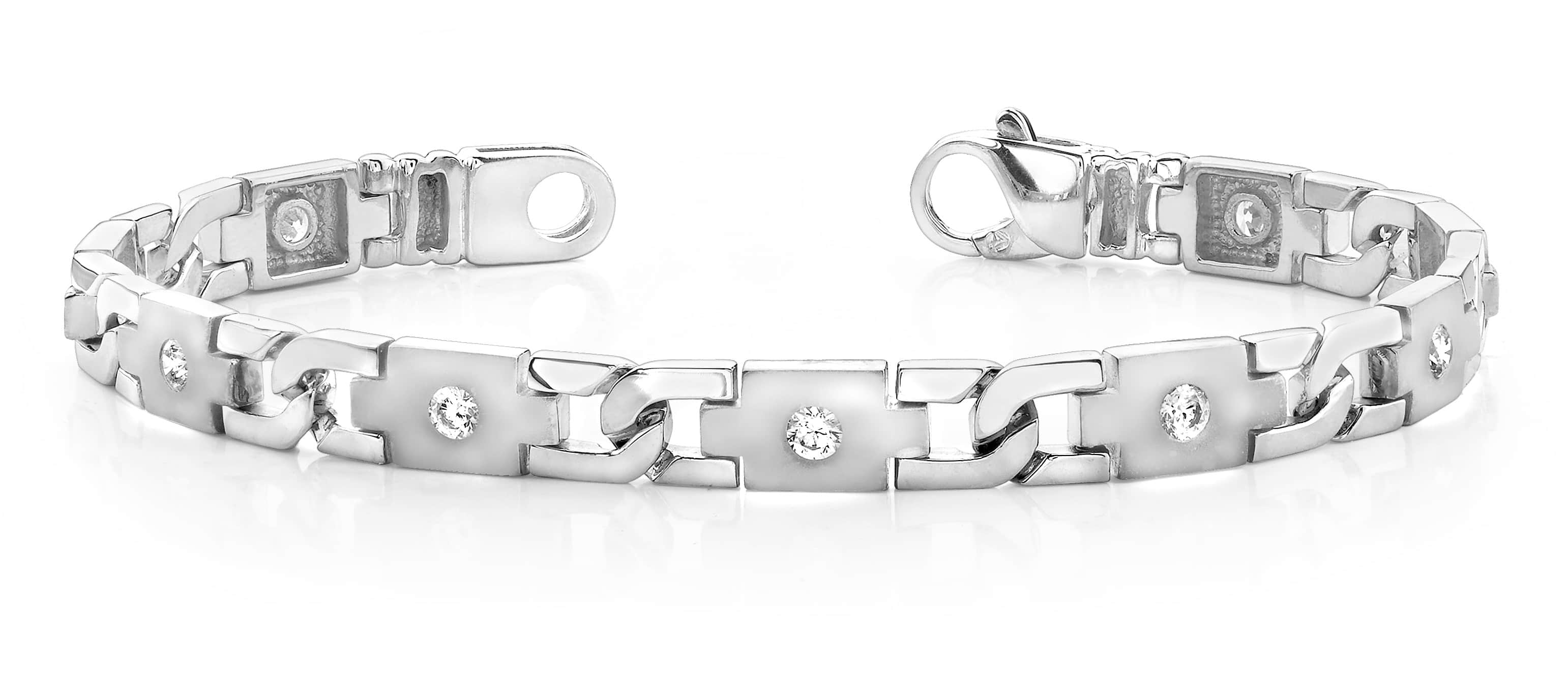 Diamond Plus Link Bracelet