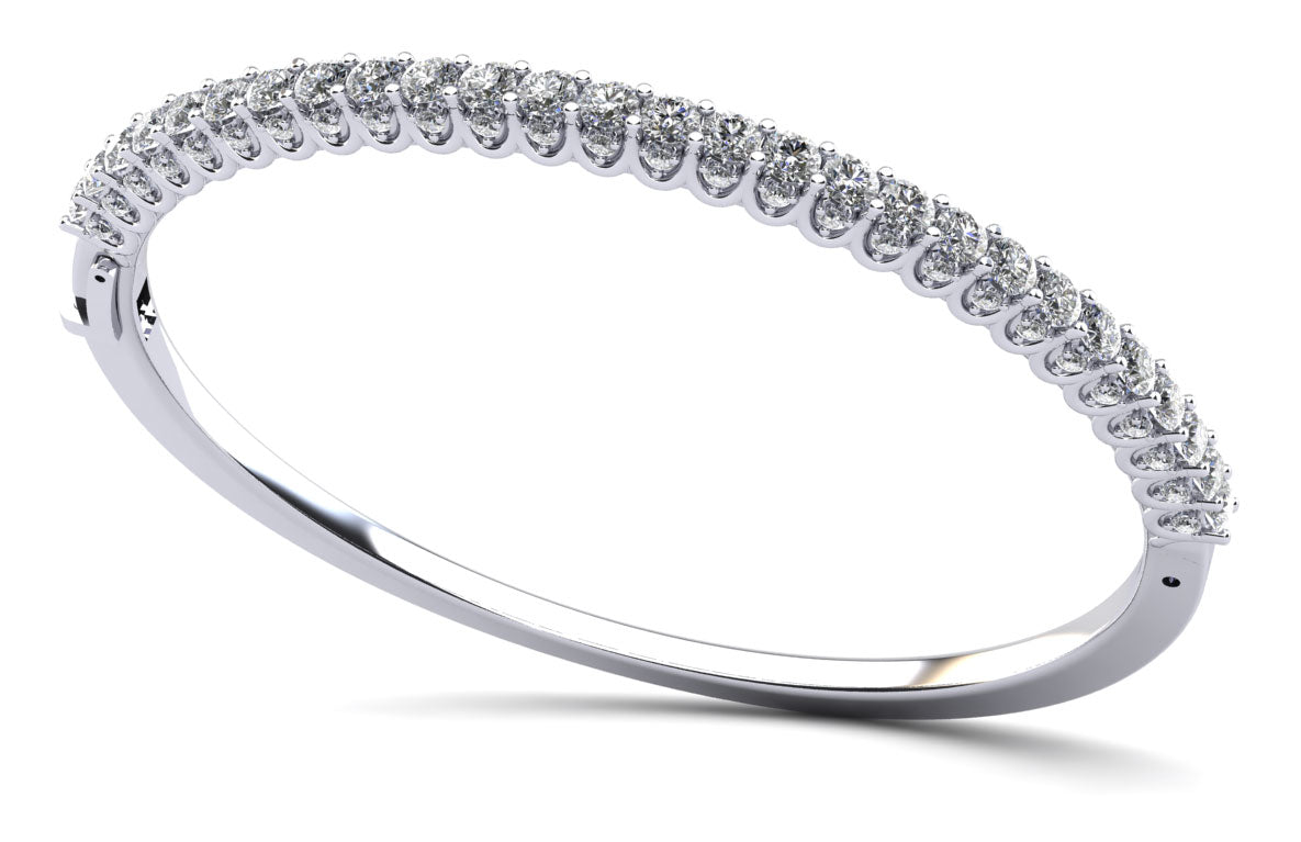 Sensational Sparkle Diamond Bangle Bracelet