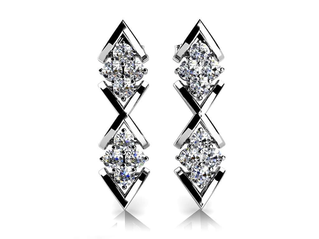 Diamonds In Diamond Earrings