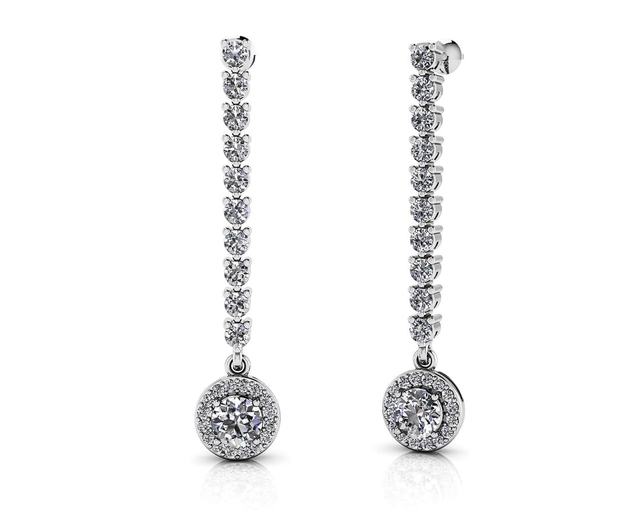 Diamond Dreams Drop Earrings