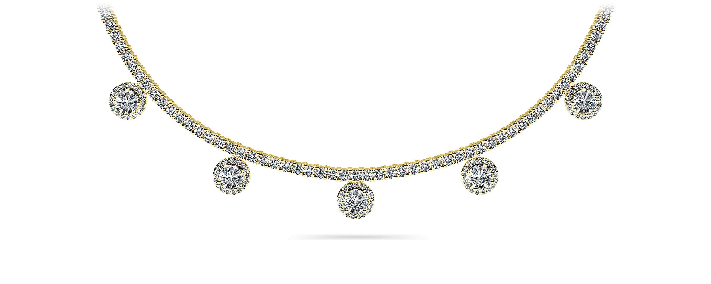 Captivating Diamond Tennis Necklace