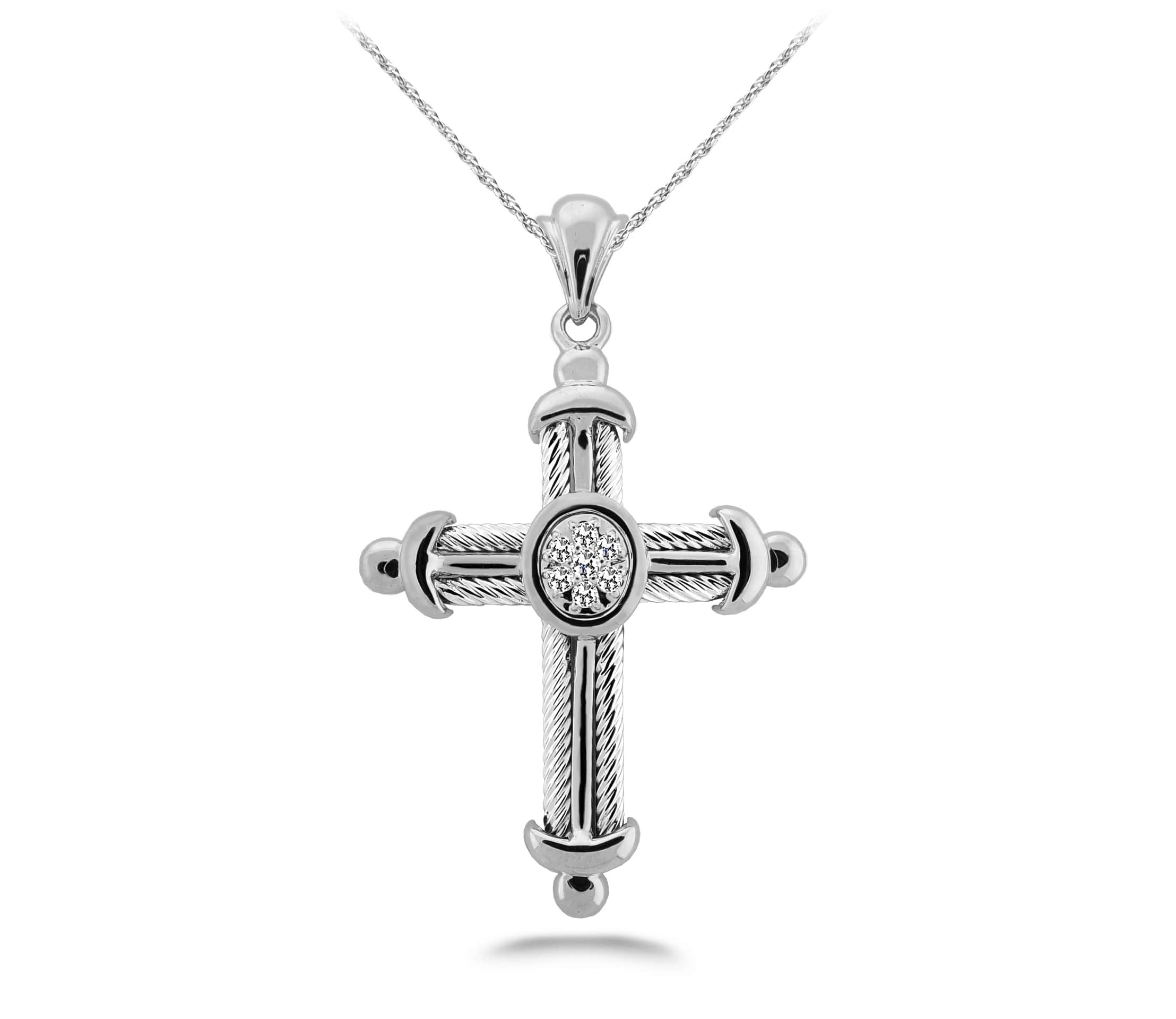 Anchor Cross Pendant