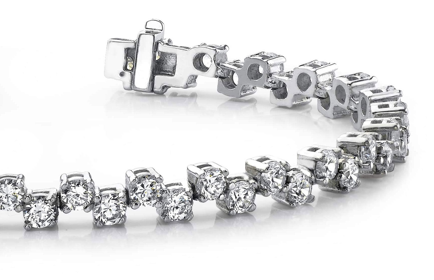 Zig Zag Diamond Bracelet