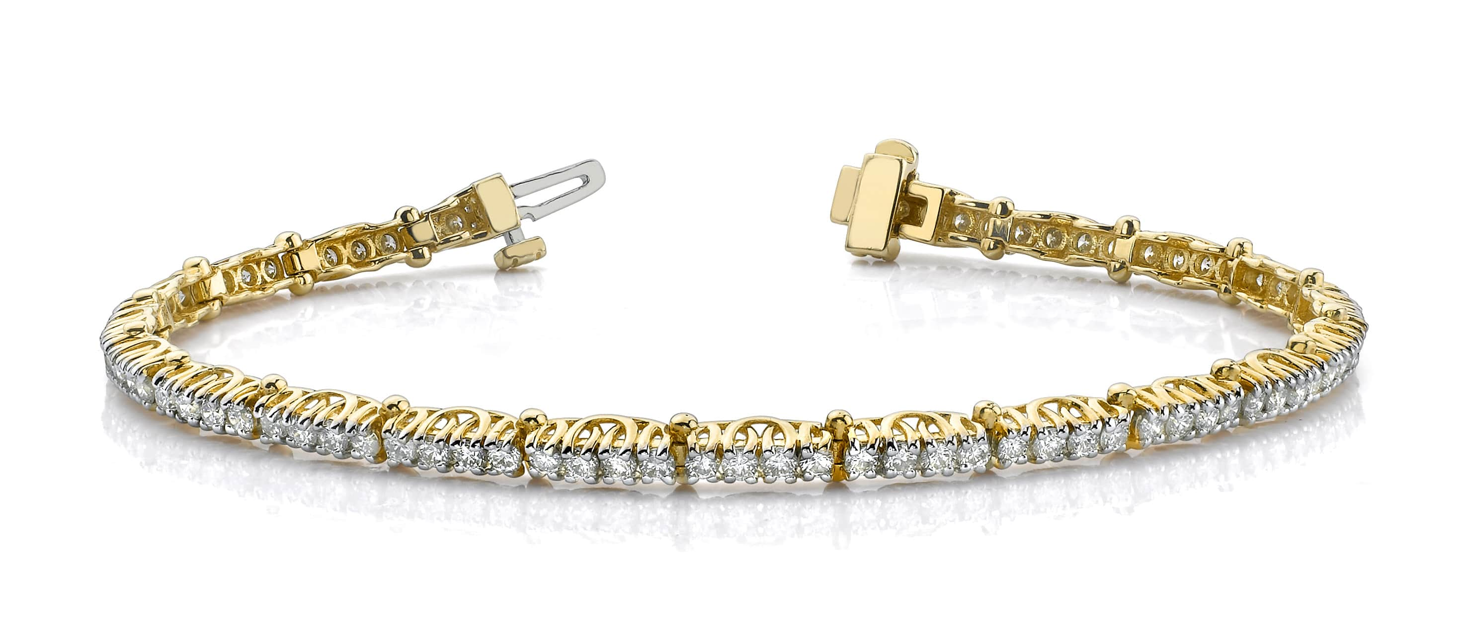 Continuous Loop Diamond Bracelet