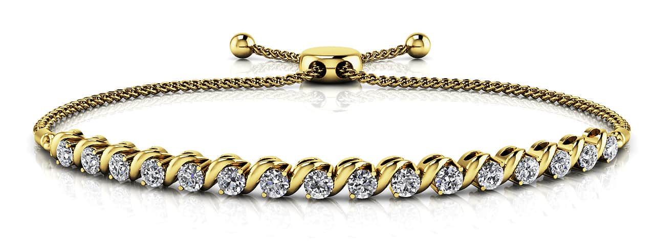 Embrace Adjustable Diamond Bracelet