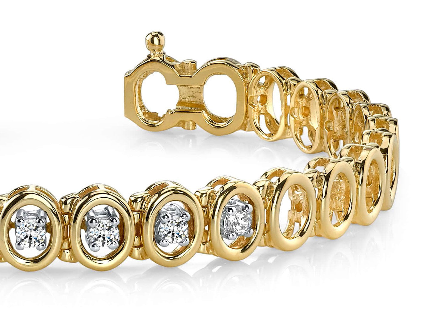 Classic Two Tone Add A Diamond Bracelet