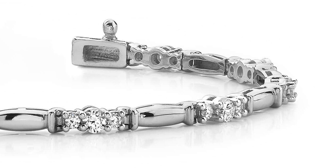 Diamond Triplet Bracelet