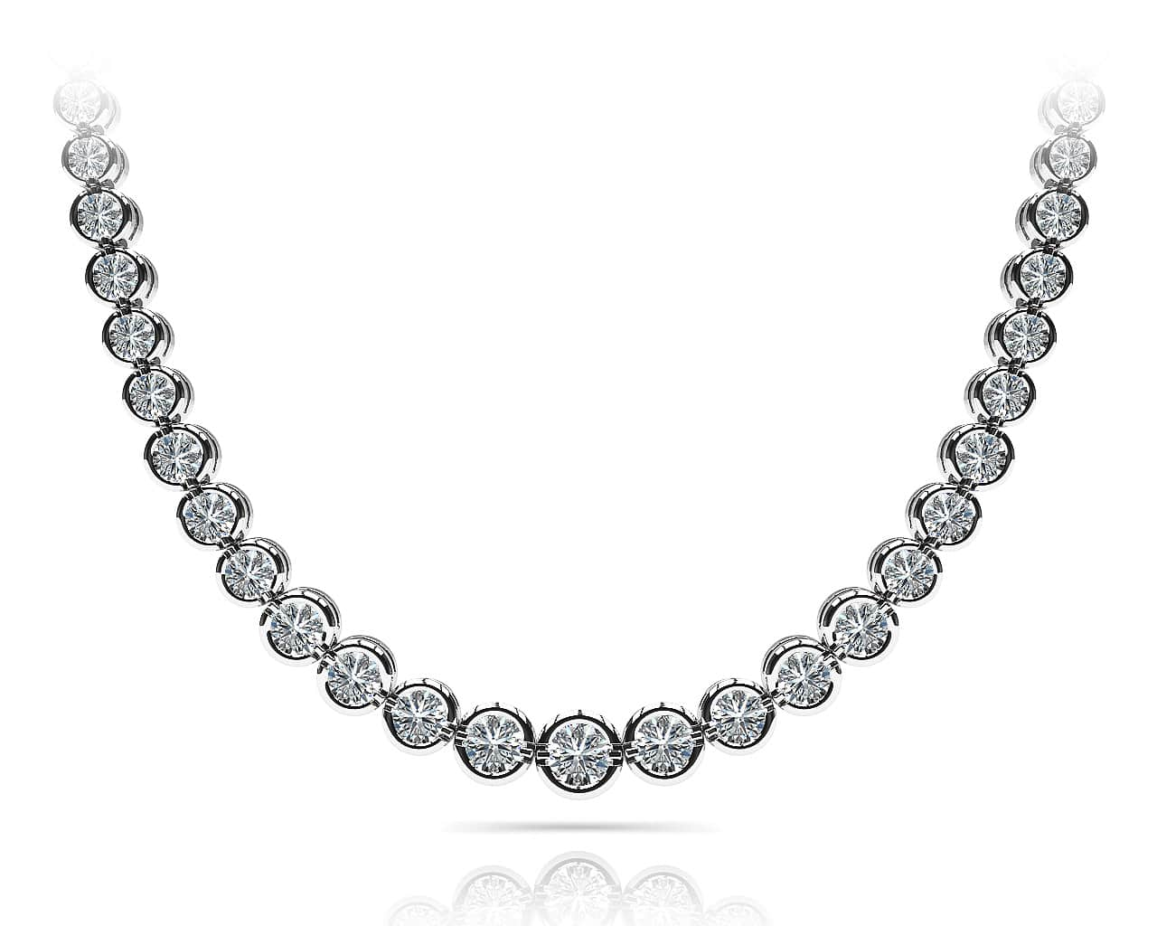 Classic Diamond Strand Necklace