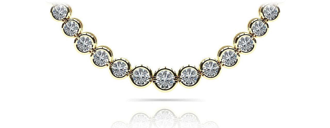 Classic Diamond Strand Necklace