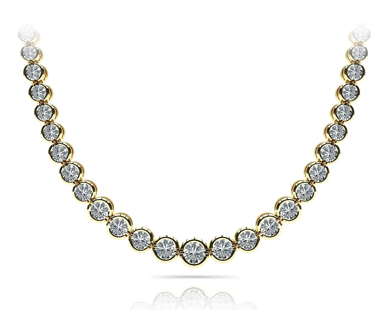 Classic Diamond Strand Necklace