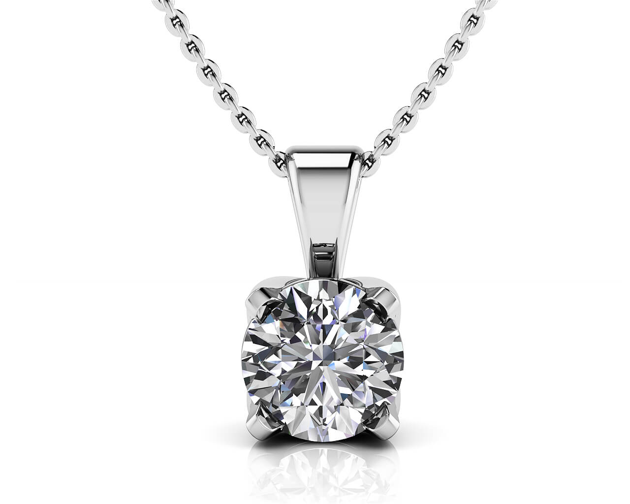 Enchanted Tulip Diamond Pendant