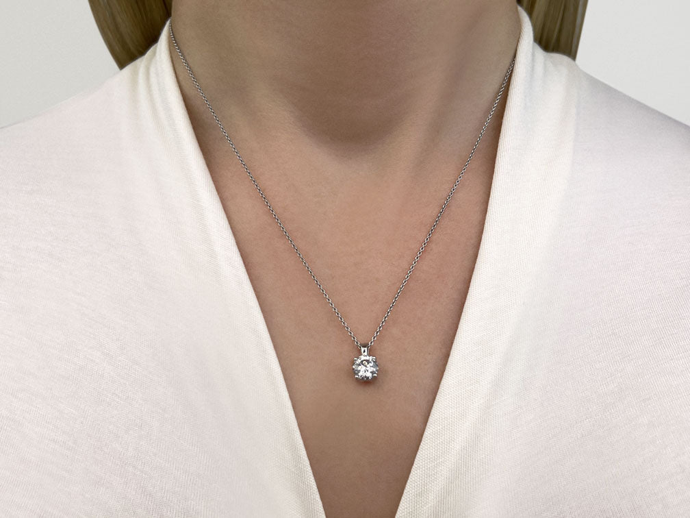 Enchanted Tulip Diamond Pendant